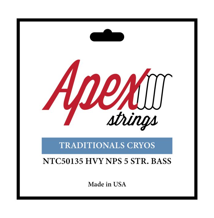 NTC50135 APEX® "TRADITIONAL CRYOS" 5 STRING HEAVY NPS BASS STRING SET