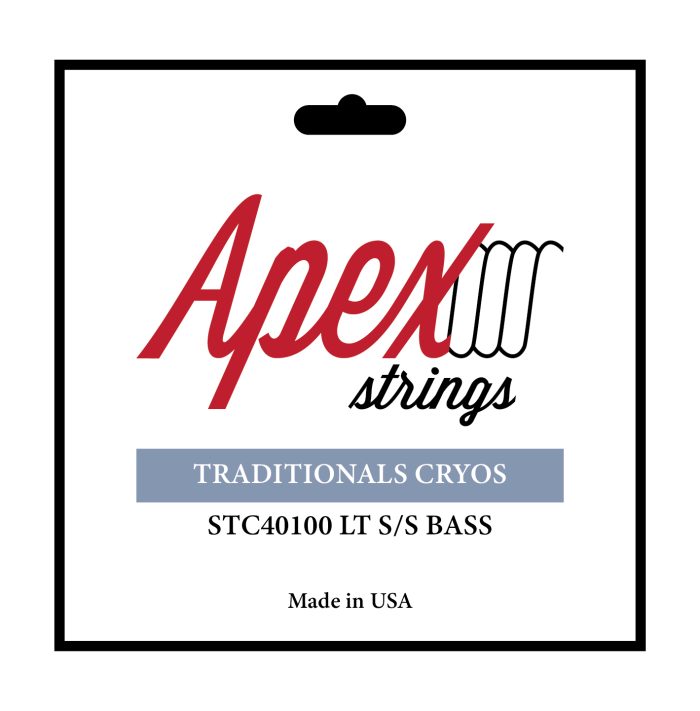 STC40100 APEX® "TRADITIONAL CRYOS" 4 STRING LIGHT S/S BASS STRING SET